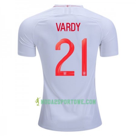 Koszulka Anglia Vardy 21 Mistrzostwa Świata 2018 Domowe Stroje Piłkarskie